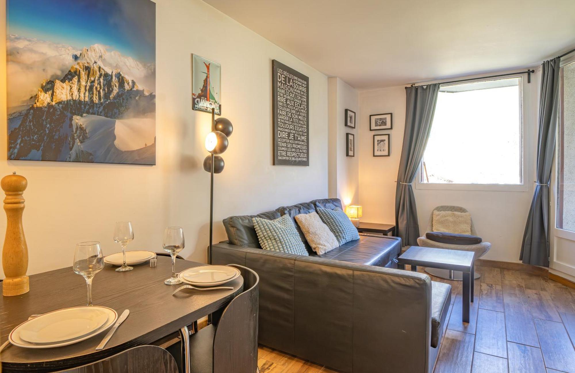 Apartment Grepon 3A - A Central Chamonix Haven Eksteriør billede