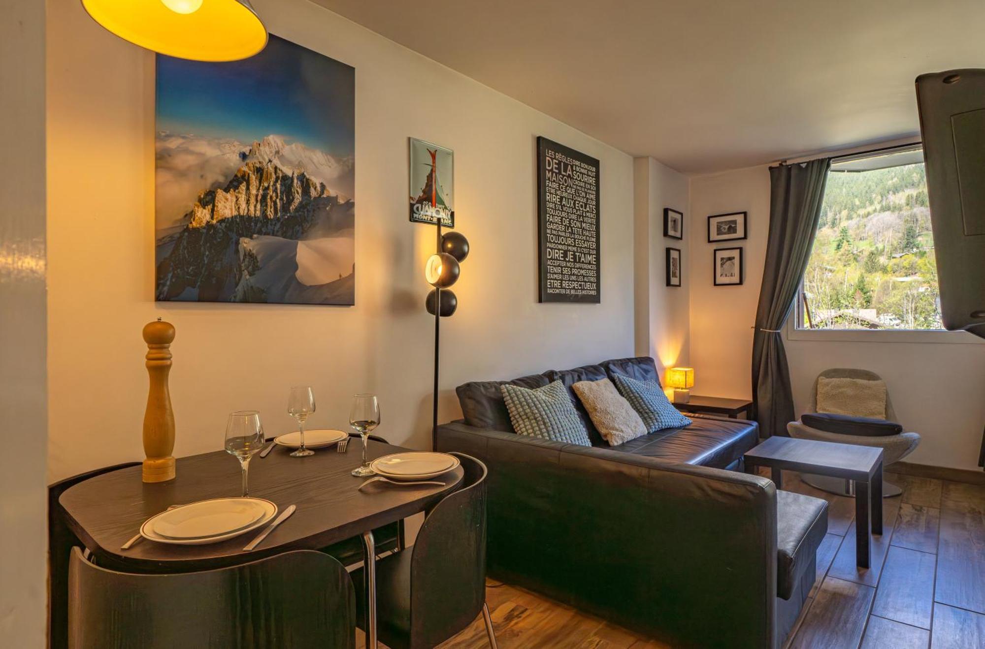 Apartment Grepon 3A - A Central Chamonix Haven Eksteriør billede