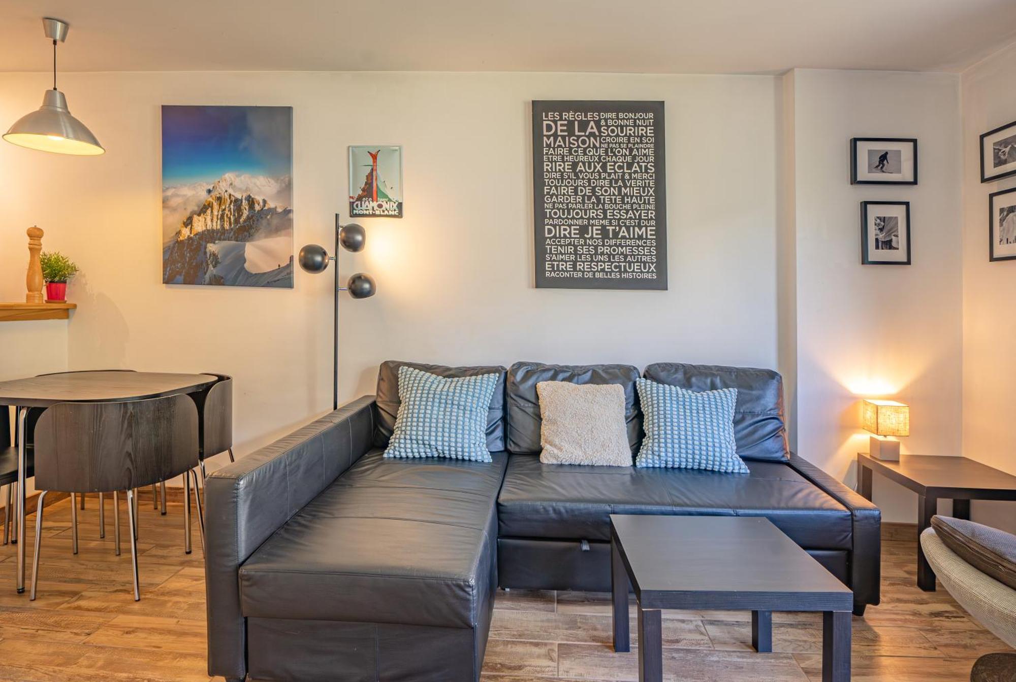 Apartment Grepon 3A - A Central Chamonix Haven Eksteriør billede