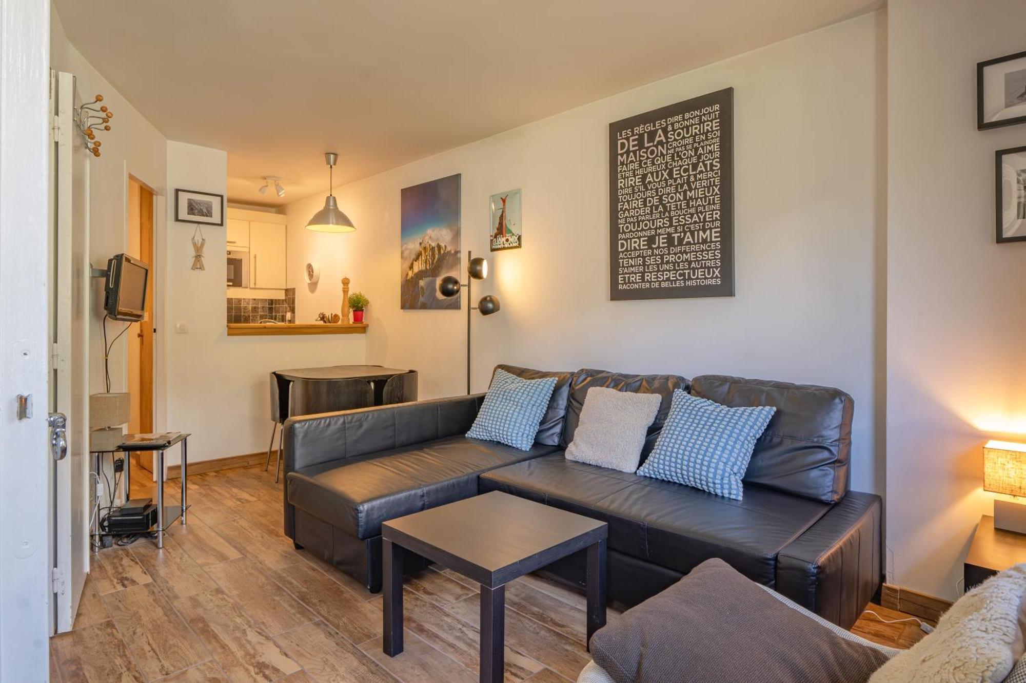 Apartment Grepon 3A - A Central Chamonix Haven Eksteriør billede
